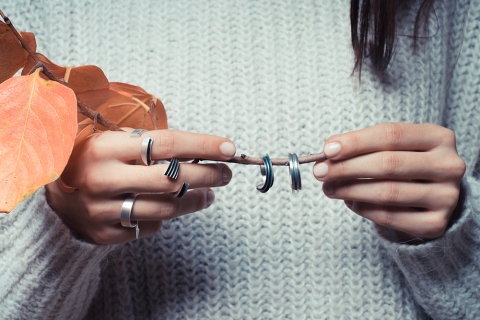 silver, papadoukas, CP, minimal, ring, serifos, fashion 